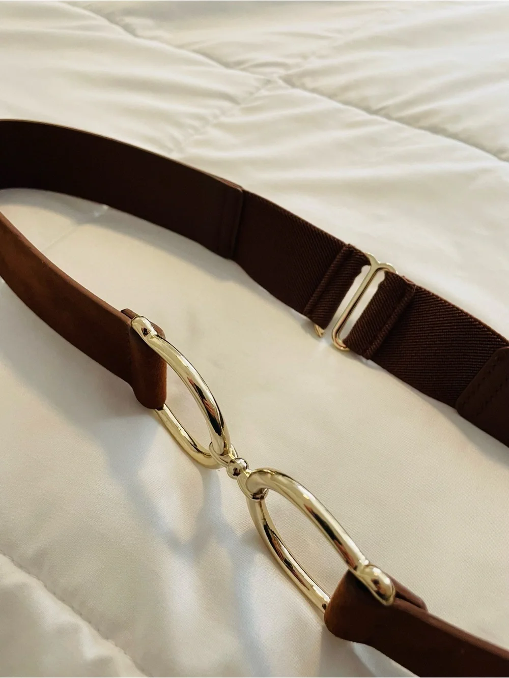 H&M Camel Stretch Belt